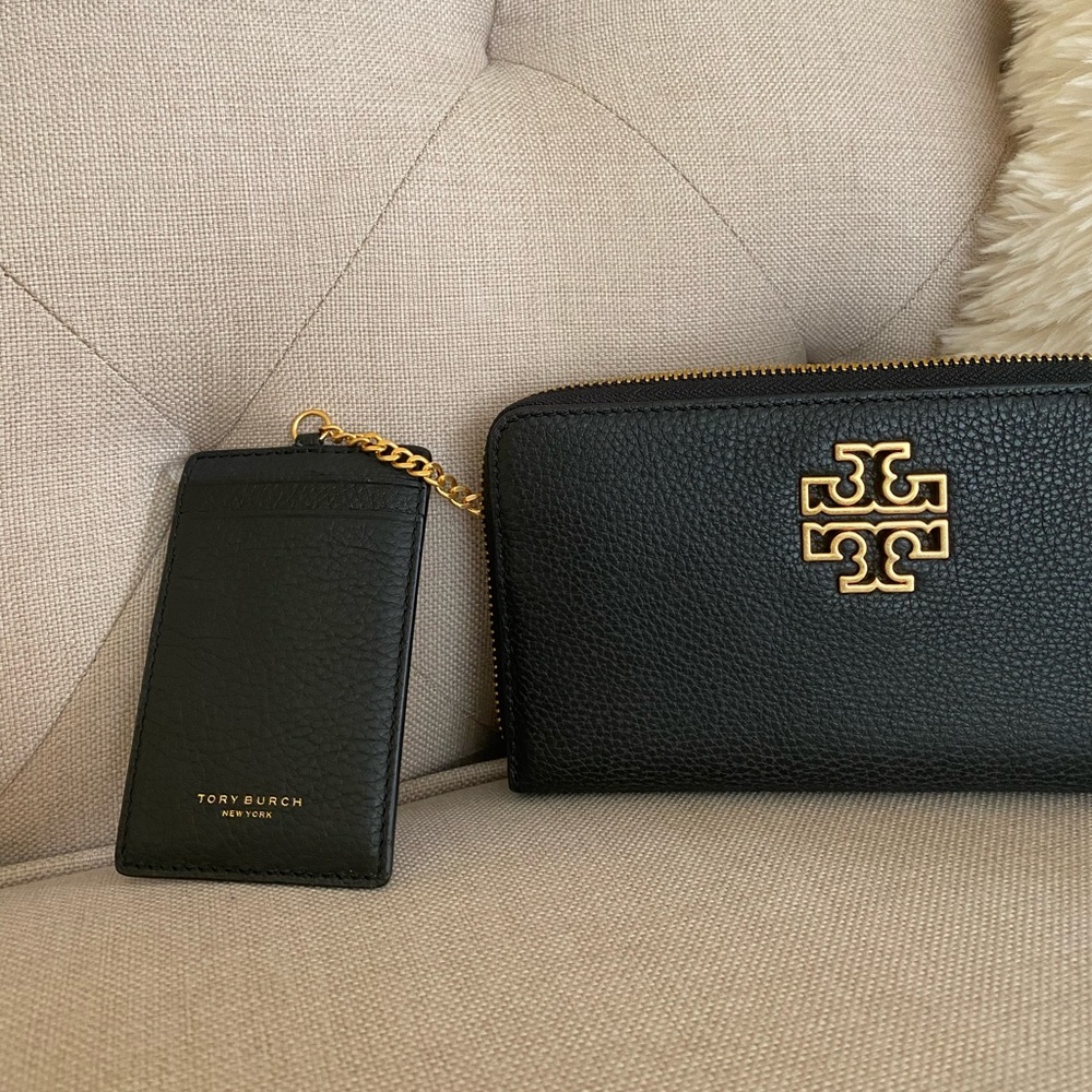 NEW Tory Burch Britten Zip Continental Wallet